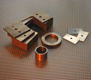 Tungsten manufactured parts